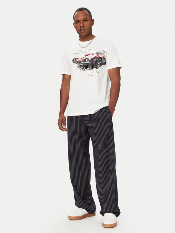 Guess Guess Футболка M6YI45 K4231 Білий Regular Fit