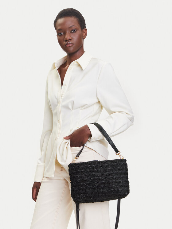 Gianni Chiarini Ročna torba Gianni Chiarini Brenda BS 10915 FROU Črna