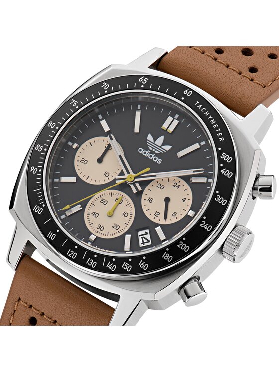 adidas Hodinky adidas Originals Master Originals One Chrono AOFH23576 Hnedá