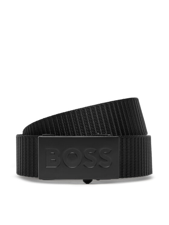 BOSS Ремінь BOSS Bosper-Tape 50548405 10243408 01 Чорний