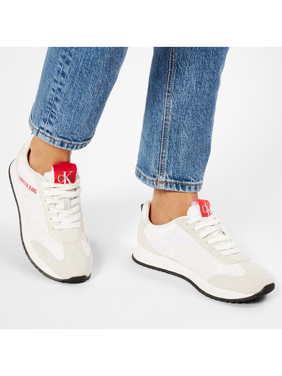 Calvin Klein Jeans Snīkeri Calvin Klein Jeans Jill R8069 Balts