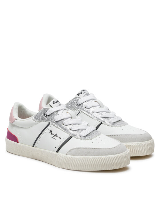 Pepe Jeans Sneakersy Pepe Jeans PGS30606 Biały