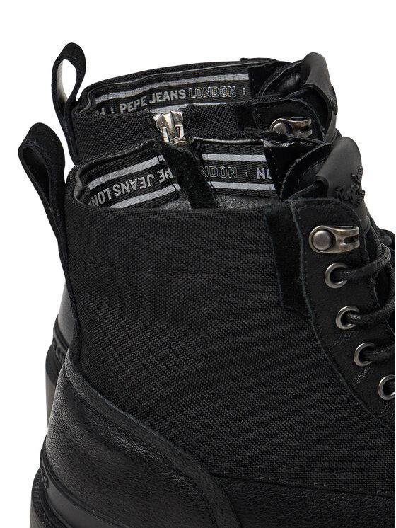 Pepe Jeans Черевики туристичні Pepe Jeans Ryan Mix M PMS500004 Чорний