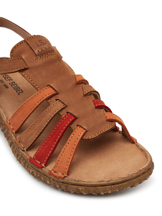 Josef Seibel Босоніжки Josef Seibel Ronja 07 95207 Зелений