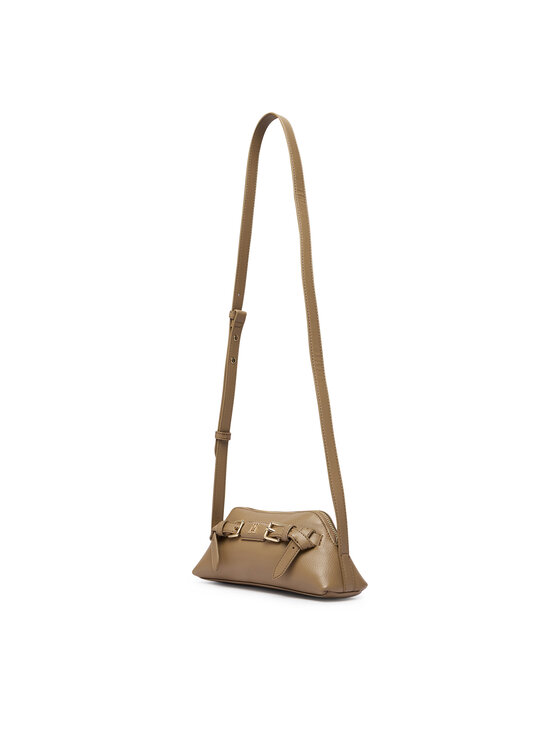 Tommy Hilfiger Kabelka Tommy Hilfiger Th Buckle  AW0AW19511 Béžová