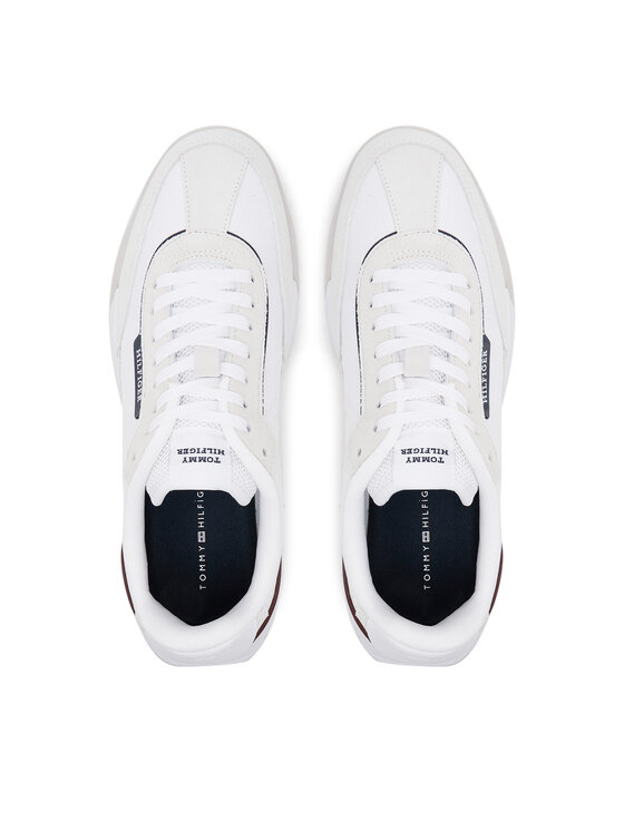 Tommy Hilfiger Sneakers Tommy Hilfiger Retro Runner Seasonal FM0FM05425 Bianco