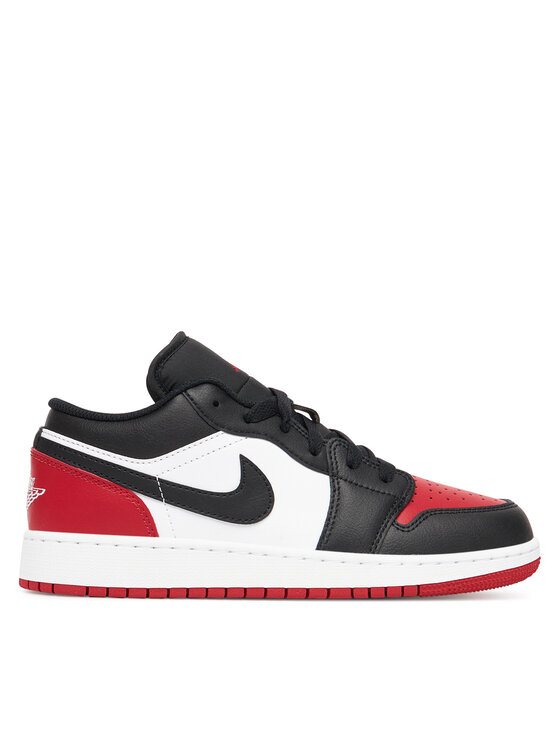 Nike Sneakersy Nike Air Jordan 1 Low (GS) 553560 161 Czarny