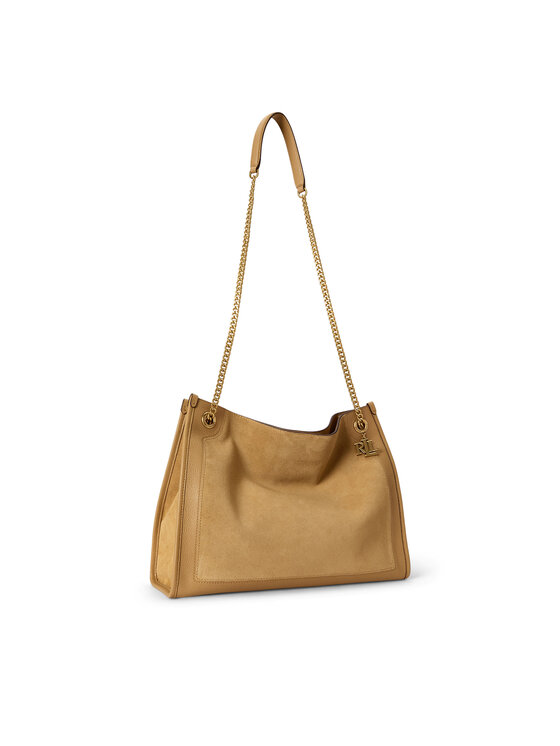 LAUREN RALPH LAUREN Torbica LAUREN RALPH LAUREN 431980176003 Svijetlo smeđa