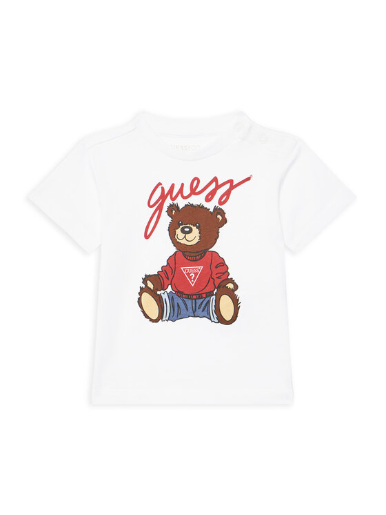 Guess Guess Футболка H4BT01 I3Z14 Білий Regular Fit