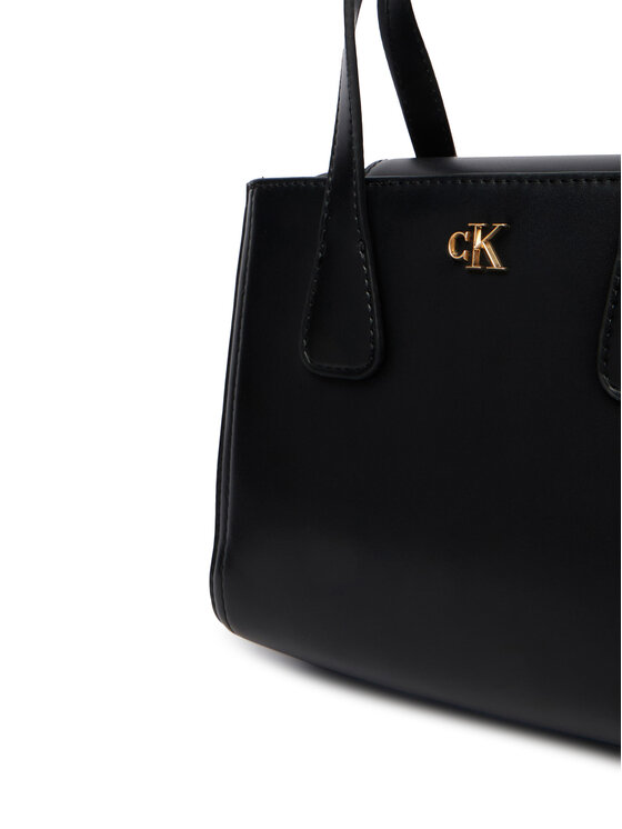 Calvin Klein Дамска чанта Calvin Klein Ck Mini Tote Crossbody LV04F3520G Черен