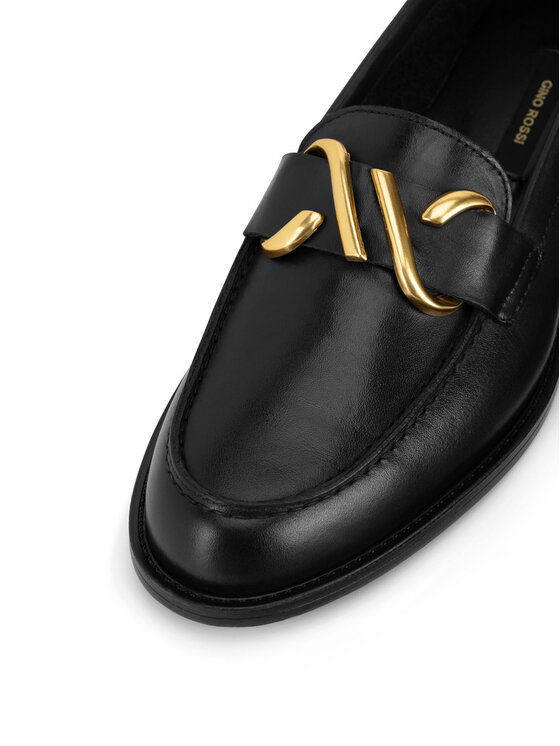 GINO ROSSI Mocasini Gino Rossi ELSA-E25-26397 Negru