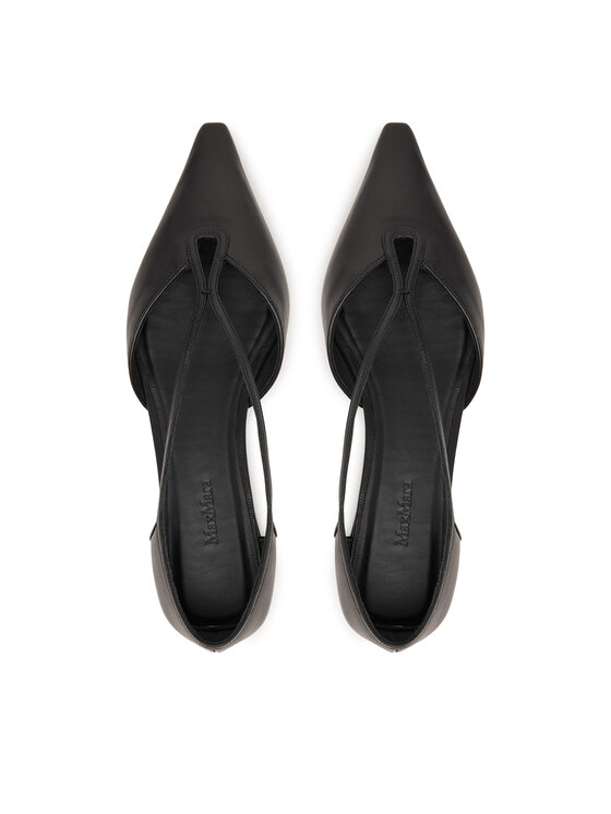 Max Mara Балеринки Max Mara 2614521032600 Черен