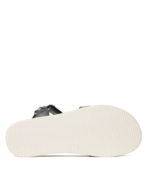 Tommy Hilfiger Sandalias Tommy Hilfiger Platform Velcro Sandal T3A2-32760-0568 S Azul marino