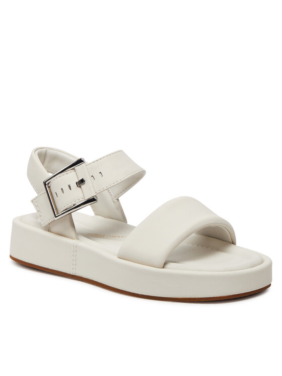 Clarks Sandały Clarks Alda Strap 26176258 Biały