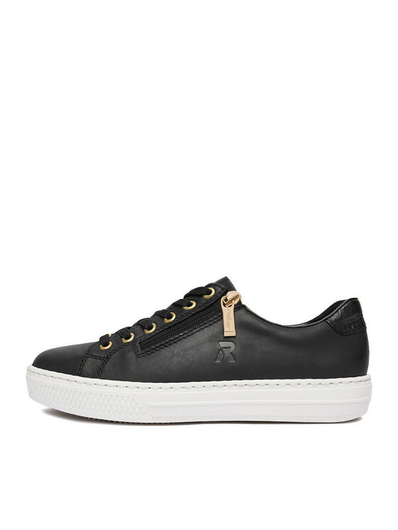 Rieker Sneakersy Rieker L59L1-01 Čierna