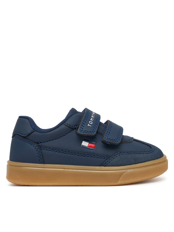 Tommy Hilfiger Sneakers Tommy Hilfiger Low Cut Velcro Sneaker T1X9-35219-1269 M Blu scuro