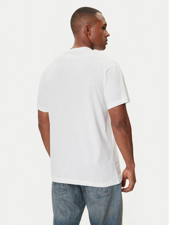 Versace Jeans Couture Versace Jeans Couture Camiseta 79GAHT08 CJ00T Blanco Regular Fit