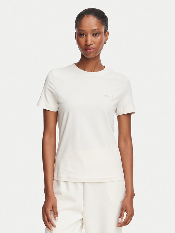 Guess Guess Camiseta V6RI07 J1314 Crema Regular Fit