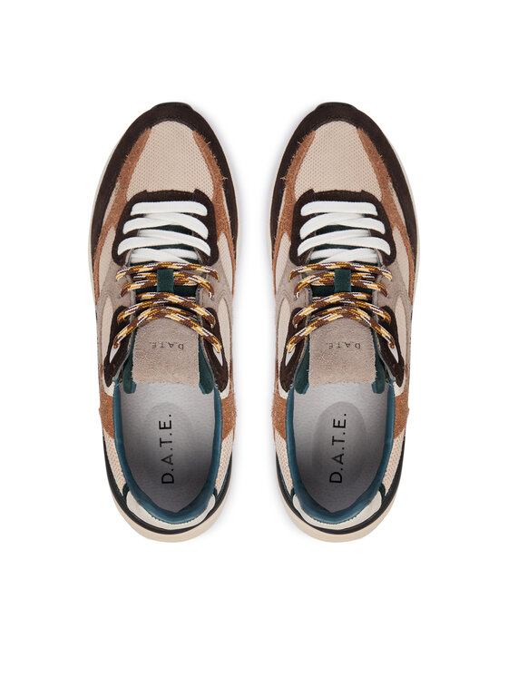 D.A.T.E. Sneakersy D.A.T.E. Musa Colored M451-MS-CO Beżowy