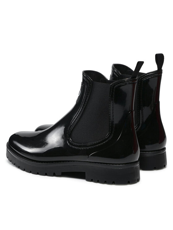 HUGO Γαλότσες HUGO Tabita Rain Bootie 50461985 10222177 01 Μαύρο