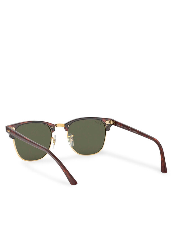 Ray-Ban Sluneční brýle Ray-Ban Clubmaster 0RB3016 990/58 Hnědá