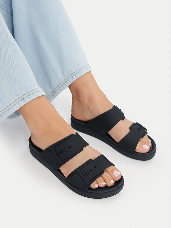 Crocs Nazouváky Crocs Brooklyn Buckle Low Low 211215 Černá