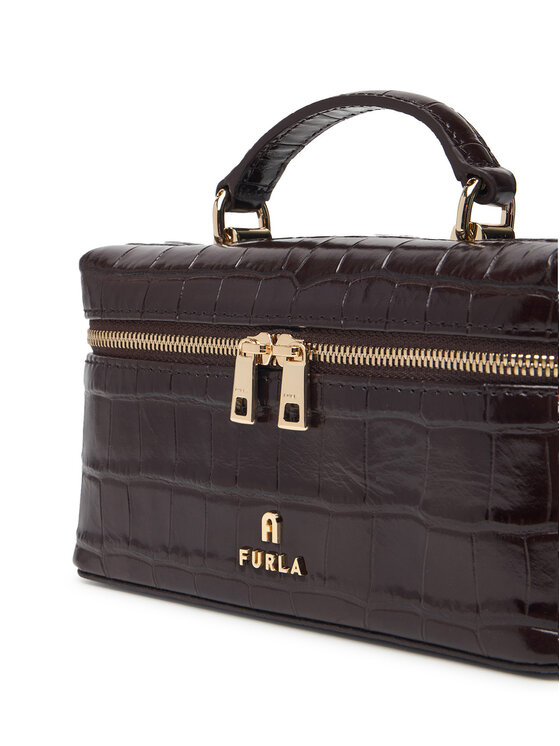 Furla Kabelka Furla Camelia Micro WE00625 BX4255 2460S Tmavě hnědá