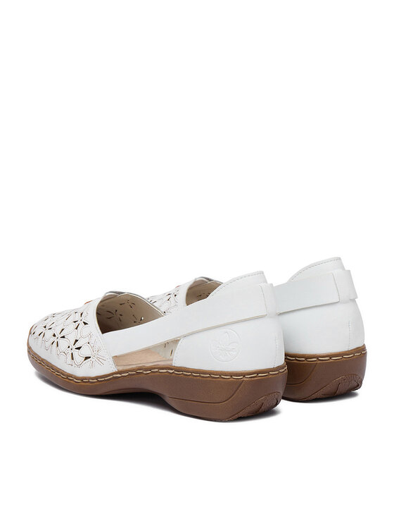 Rieker Pantofi Rieker CEO-41356-80 Alb