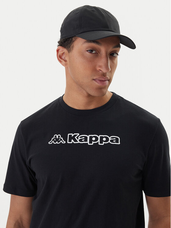 Kappa Kappa Camiseta Feddu 311H7HW Negro Regular Fit