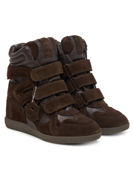 Steve Madden Sneakersy Steve Madden Mavis 11005696 Tmavě hnědá