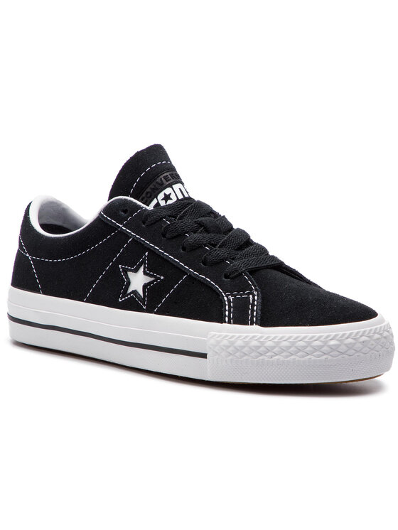 Converse Гуменки Converse One Star Pro Ox Bl 159579C Черен