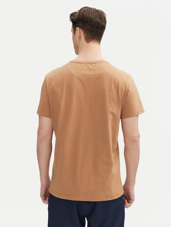 Aulp Aulp Majica Ticco Oranžna Regular Fit
