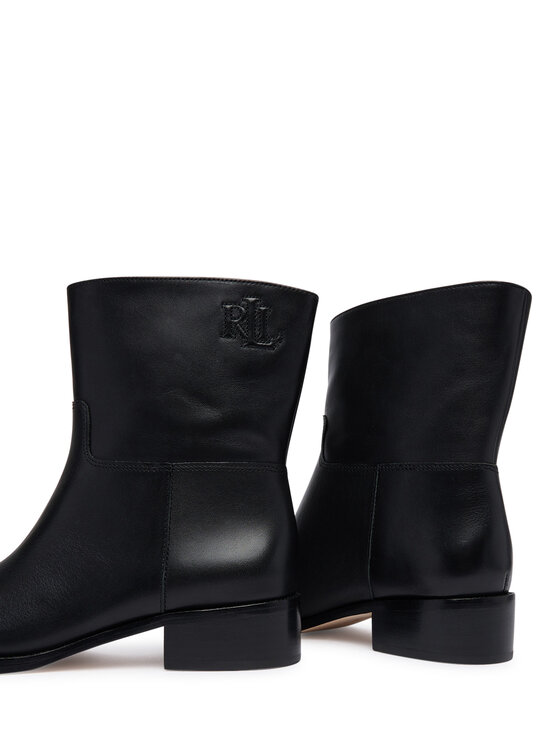 LAUREN RALPH LAUREN Botki LAUREN RALPH LAUREN Kyle Bte Hl 802P15708001 Czarny