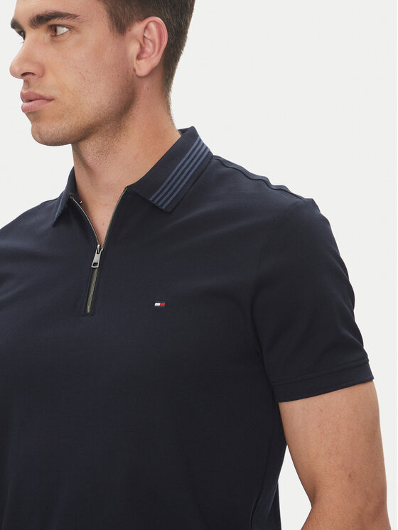 Tommy Hilfiger Tommy Hilfiger Polo MW0MW38473 Σκούρο μπλε Regular Fit