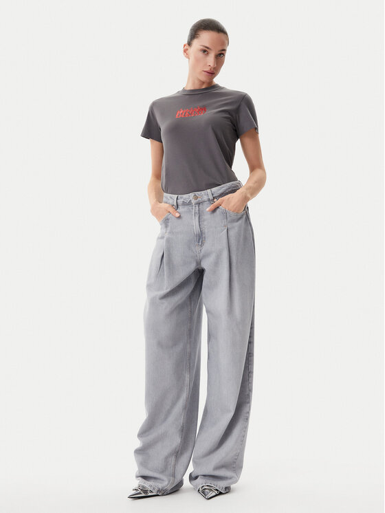 PINKO PINKO Футболка Trapani 105050 A2D6 Сірий Regular Fit