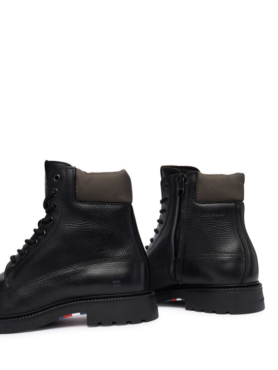 Tommy Hilfiger Zābaki Tommy Hilfiger Comfort Lwt Wrm Mx FM0FM05595 Melns