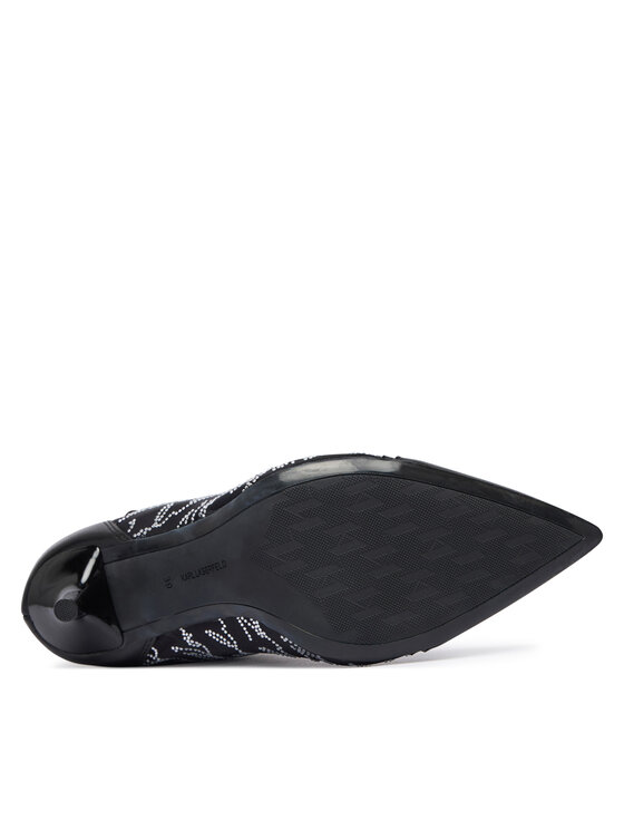 KARL LAGERFELD Ботильйони KARL LAGERFELD Sarabande KL30976 Чорний