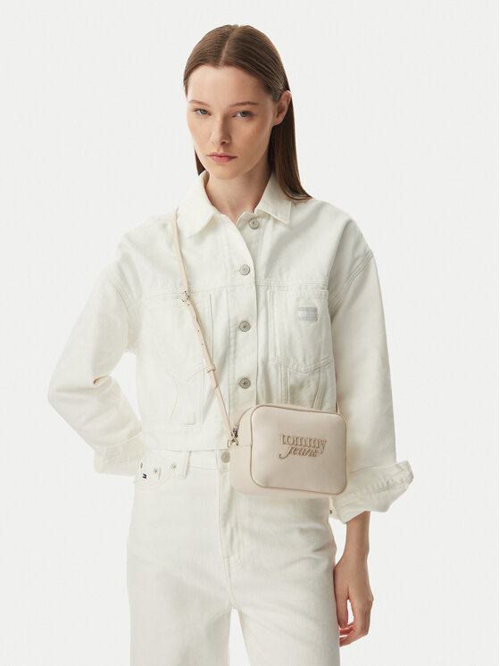 Tommy Jeans Bolso Tommy Jeans Tjw Must Camera Bag AW0AW18451 Crema