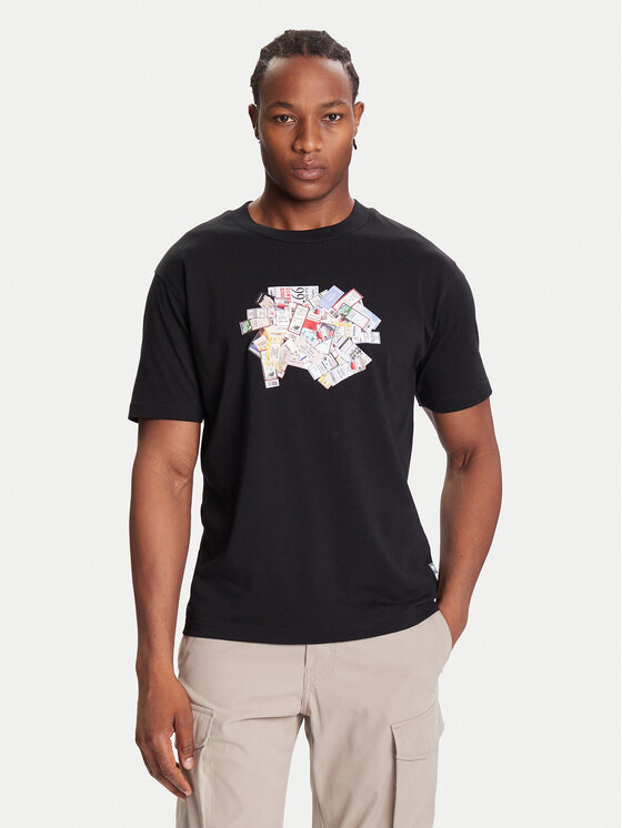 New Balance New Balance Camiseta MT53905 Negro Regular Fit