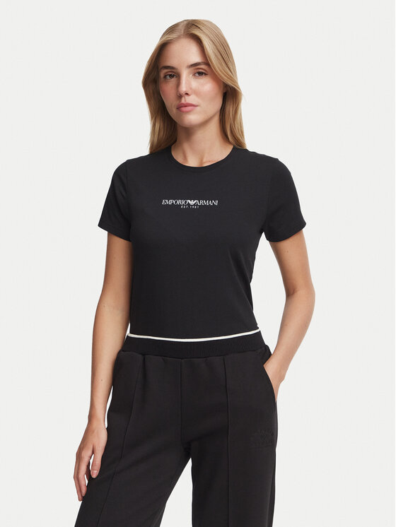 Emporio Armani Underwear Emporio Armani Underwear T-Shirt EW000408 AF27298 UC001 Μαύρο Regular Fit