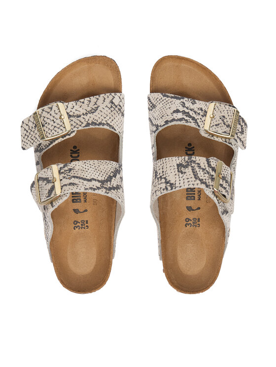Birkenstock Шльопанці Birkenstock Arizona Print 1033065 Світло-бежевий