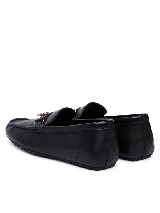 Tommy Hilfiger Mocasines Tommy Hilfiger Enamel Charm Leather FW0FW09532 Negro