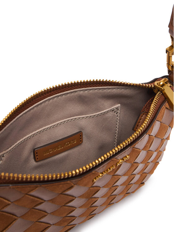 MICHAEL Michael Kors Kabelka MICHAEL Michael Kors Jet Set 32F6AJ6F6S Hnědá