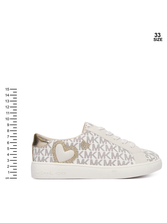 MICHAEL Michael Kors Снікерcи MICHAEL Michael Kors Jem Kehlani II MK04845256 Кремовий