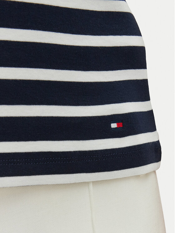 Tommy Hilfiger Tommy Hilfiger Top WW0WW49251 Azul marino Slim Fit