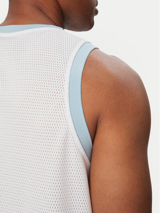 Reebok Reebok Camiseta sin mangas Michał RK25880CCM Blanco Regular Fit