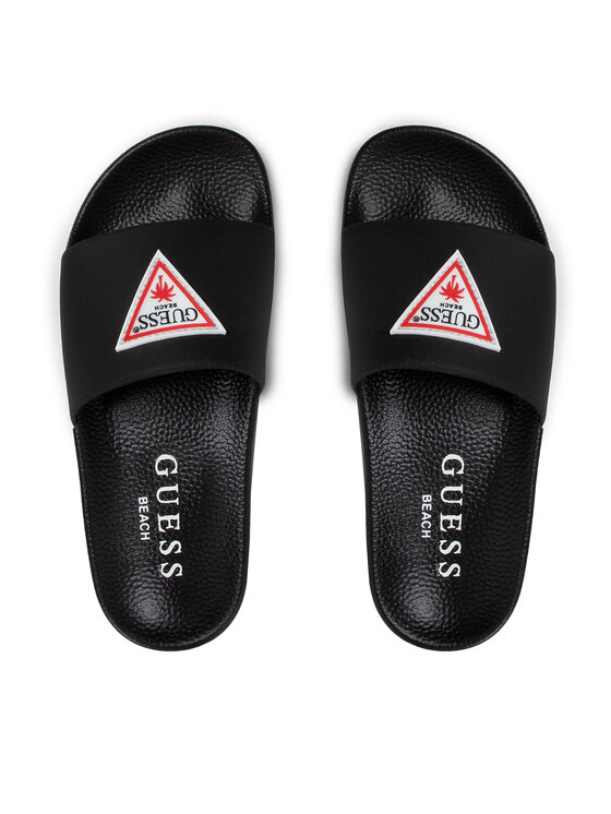 Guess Чехли Guess Beach Slippers E2GZ00 BB00F Черен