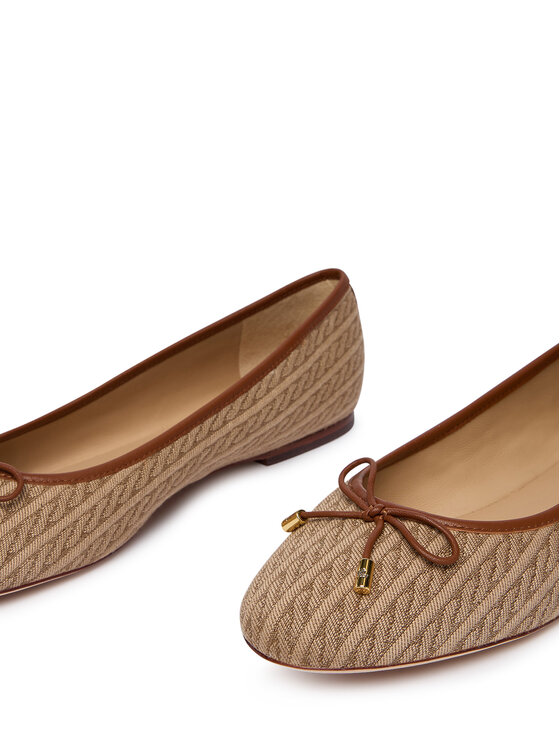 LAUREN RALPH LAUREN Baleriny LAUREN RALPH LAUREN 802P18430001 Beżowy