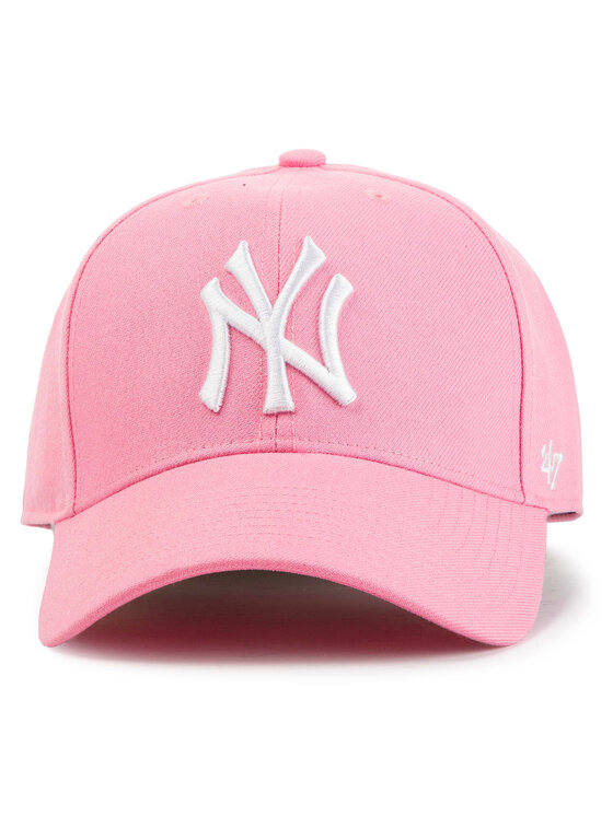 47 Brand Kapa s šiltom 47 Brand New York Yankees B-MVPSP17WBP-RS Roza