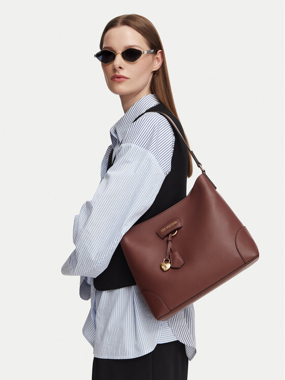 LOVE MOSCHINO Τσάντα LOVE MOSCHINO Charmy JC4155PP1PL1320A Καφέ